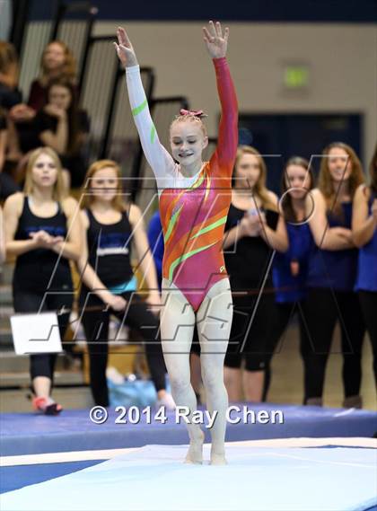 Thumbnail 2 in CHSAA Gymnastics Individual Championships photogallery.
