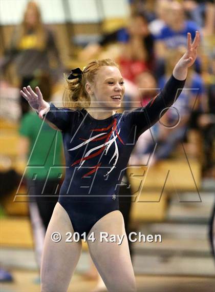 Thumbnail 3 in CHSAA Gymnastics Individual Championships photogallery.
