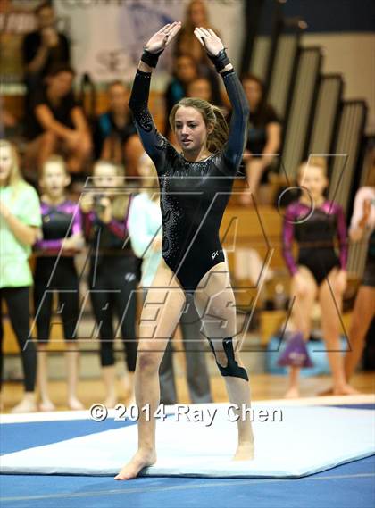 Thumbnail 2 in CHSAA Gymnastics Individual Championships photogallery.