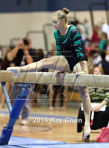 Thumbnail 1 in CHSAA Gymnastics Individual Championships photogallery.