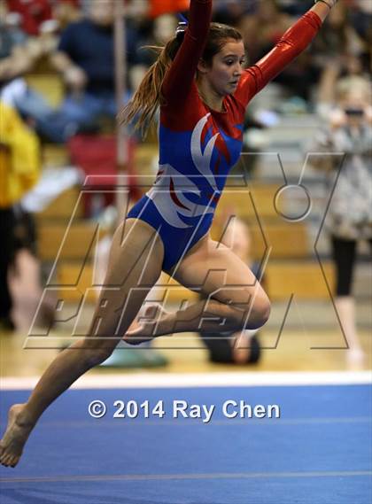Thumbnail 2 in CHSAA Gymnastics Individual Championships photogallery.