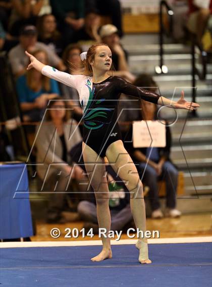 Thumbnail 2 in CHSAA Gymnastics Individual Championships photogallery.