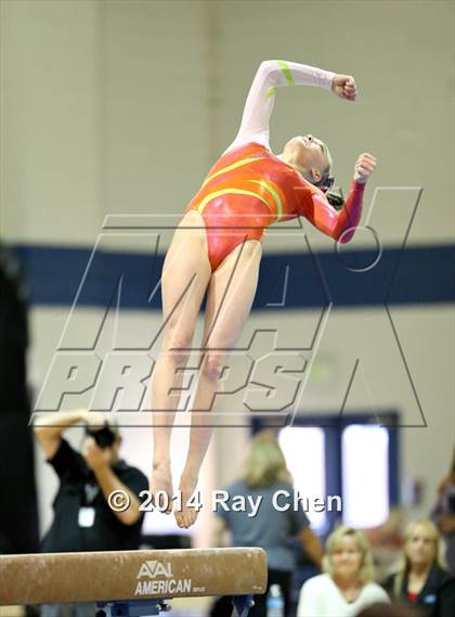 Thumbnail 1 in CHSAA Gymnastics Individual Championships photogallery.