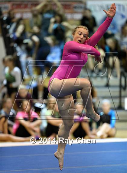 Thumbnail 1 in CHSAA Gymnastics Individual Championships photogallery.