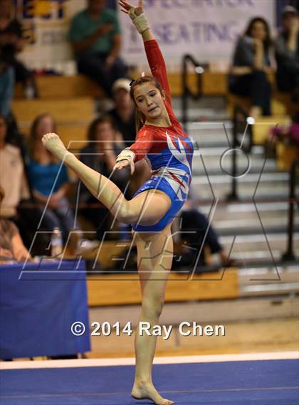 Thumbnail 2 in CHSAA Gymnastics Individual Championships photogallery.
