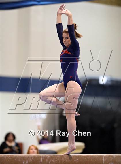 Thumbnail 1 in CHSAA Gymnastics Individual Championships photogallery.