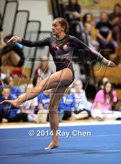 Thumbnail 1 in CHSAA Gymnastics Individual Championships photogallery.