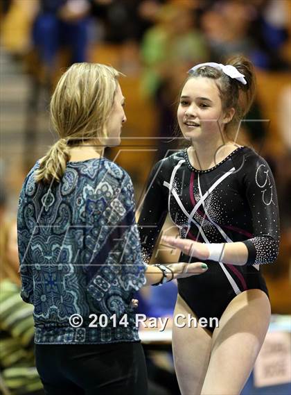 Thumbnail 3 in CHSAA Gymnastics Individual Championships photogallery.