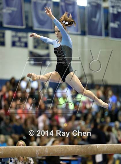 Thumbnail 3 in CHSAA Gymnastics Individual Championships photogallery.