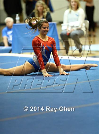 Thumbnail 3 in CHSAA Gymnastics Individual Championships photogallery.