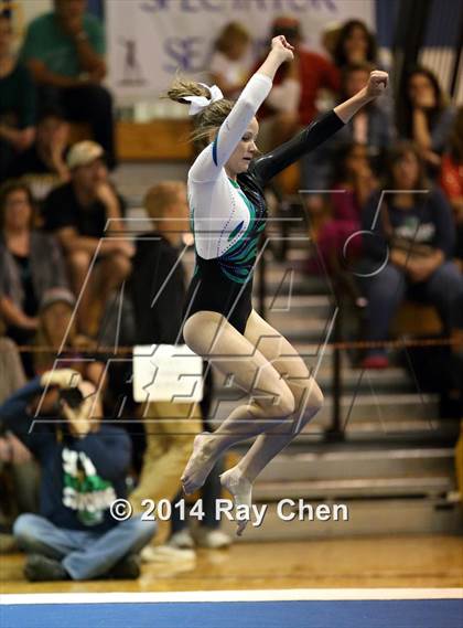 Thumbnail 1 in CHSAA Gymnastics Individual Championships photogallery.
