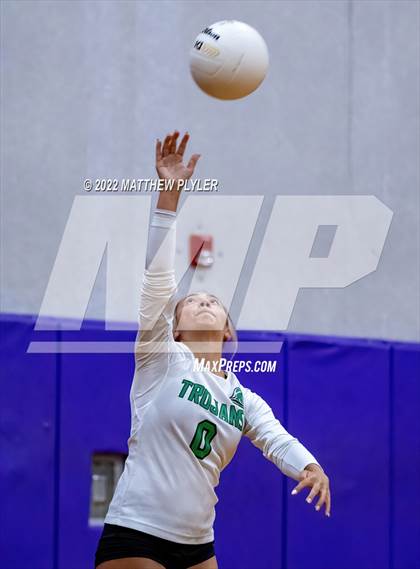 Thumbnail 1 in Gray's Creek vs West Brunswick (Jack Britt's 19th Annual Volleyball Jamboree)(scrimmage) photogallery.