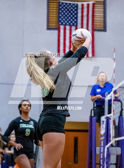 Thumbnail 2 in Gray's Creek vs West Brunswick (Jack Britt's 19th Annual Volleyball Jamboree)(scrimmage) photogallery.