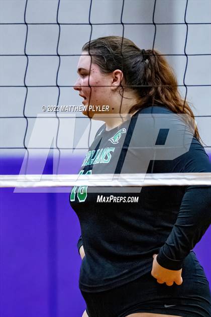 Thumbnail 3 in Gray's Creek vs West Brunswick (Jack Britt's 19th Annual Volleyball Jamboree)(scrimmage) photogallery.