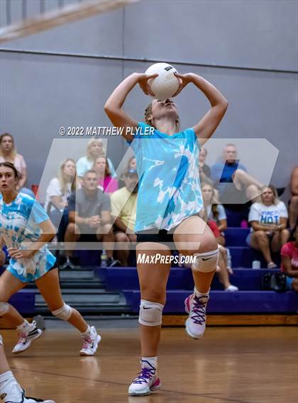 Thumbnail 1 in Gray's Creek vs West Brunswick (Jack Britt's 19th Annual Volleyball Jamboree)(scrimmage) photogallery.