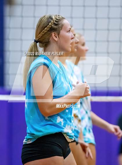 Thumbnail 2 in Gray's Creek vs West Brunswick (Jack Britt's 19th Annual Volleyball Jamboree)(scrimmage) photogallery.