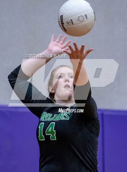 Thumbnail 2 in Gray's Creek vs West Brunswick (Jack Britt's 19th Annual Volleyball Jamboree)(scrimmage) photogallery.