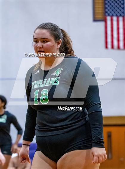 Thumbnail 2 in Gray's Creek vs West Brunswick (Jack Britt's 19th Annual Volleyball Jamboree)(scrimmage) photogallery.