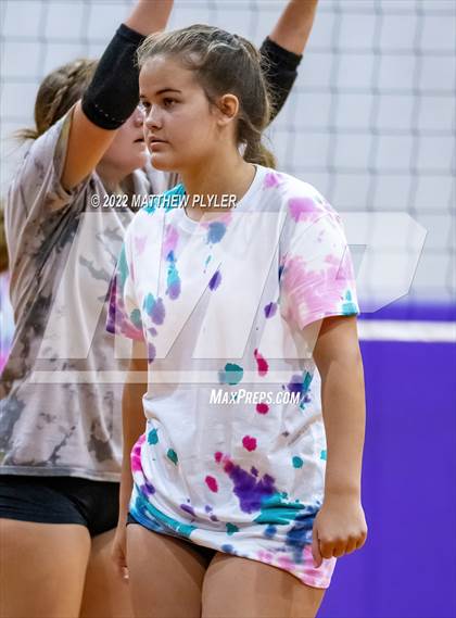 Thumbnail 2 in Gray's Creek vs West Brunswick (Jack Britt's 19th Annual Volleyball Jamboree)(scrimmage) photogallery.
