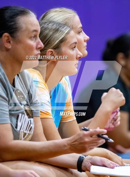 Thumbnail 1 in Gray's Creek vs West Brunswick (Jack Britt's 19th Annual Volleyball Jamboree)(scrimmage) photogallery.