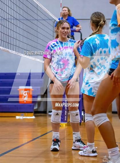 Thumbnail 2 in Gray's Creek vs West Brunswick (Jack Britt's 19th Annual Volleyball Jamboree)(scrimmage) photogallery.