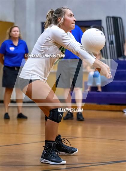 Thumbnail 3 in Gray's Creek vs West Brunswick (Jack Britt's 19th Annual Volleyball Jamboree)(scrimmage) photogallery.