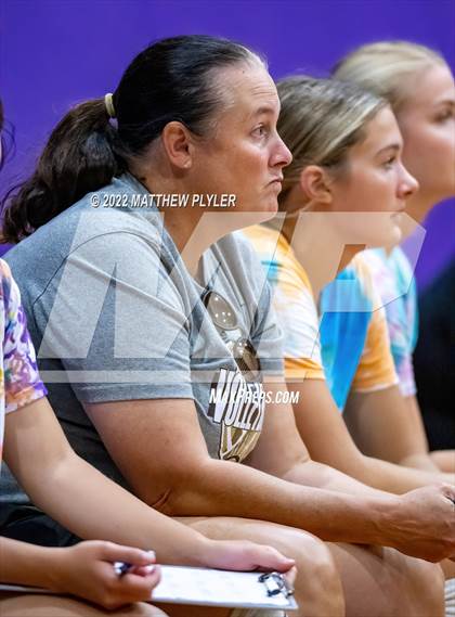 Thumbnail 3 in Gray's Creek vs West Brunswick (Jack Britt's 19th Annual Volleyball Jamboree)(scrimmage) photogallery.