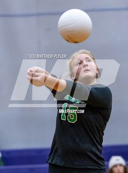 Thumbnail 2 in Gray's Creek vs West Brunswick (Jack Britt's 19th Annual Volleyball Jamboree)(scrimmage) photogallery.