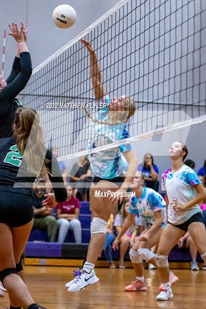 Thumbnail 3 in Gray's Creek vs West Brunswick (Jack Britt's 19th Annual Volleyball Jamboree)(scrimmage) photogallery.