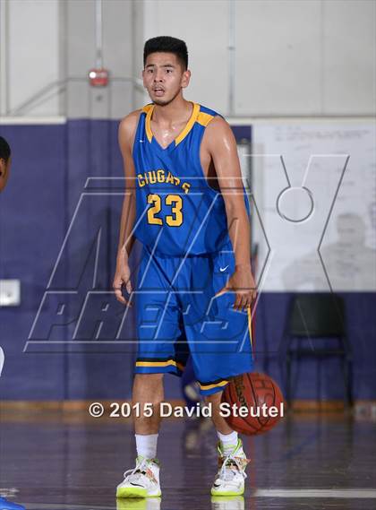 Thumbnail 1 in Newark Memorial vs. Capital Christian (St. Hope Elite Classic) photogallery.
