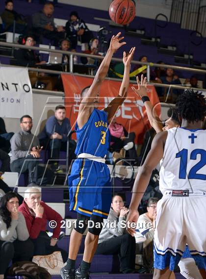 Thumbnail 3 in Newark Memorial vs. Capital Christian (St. Hope Elite Classic) photogallery.
