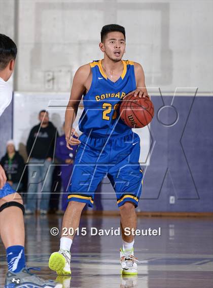 Thumbnail 1 in Newark Memorial vs. Capital Christian (St. Hope Elite Classic) photogallery.