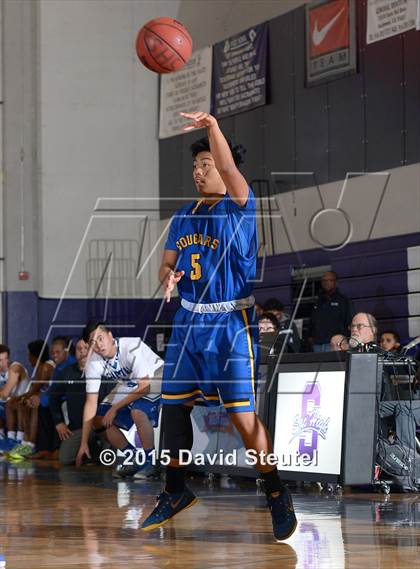 Thumbnail 1 in Newark Memorial vs. Capital Christian (St. Hope Elite Classic) photogallery.