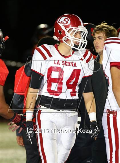 Thumbnail 2 in Harvard-Westlake vs. La Serna (CIF SS Playoffs) photogallery.