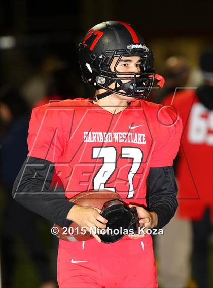 Thumbnail 2 in Harvard-Westlake vs. La Serna (CIF SS Playoffs) photogallery.