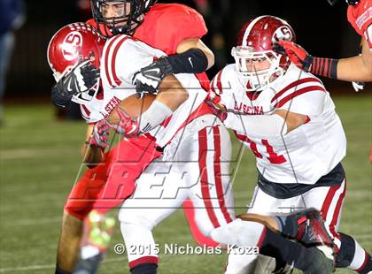 Thumbnail 2 in Harvard-Westlake vs. La Serna (CIF SS Playoffs) photogallery.