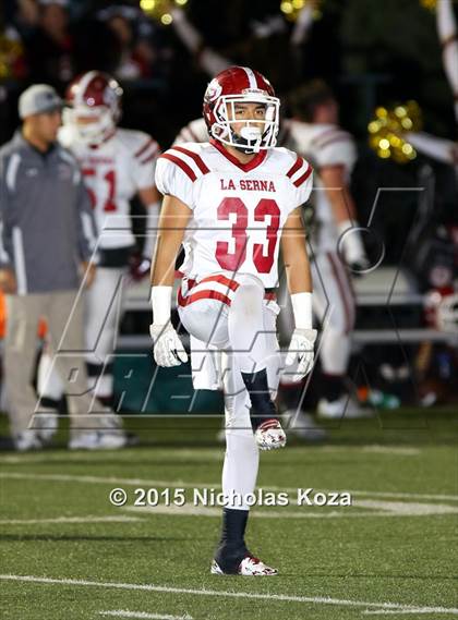 Thumbnail 2 in Harvard-Westlake vs. La Serna (CIF SS Playoffs) photogallery.