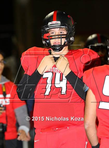 Thumbnail 2 in Harvard-Westlake vs. La Serna (CIF SS Playoffs) photogallery.