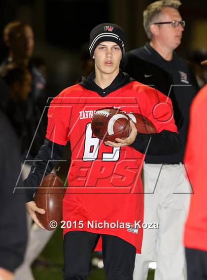 Thumbnail 1 in Harvard-Westlake vs. La Serna (CIF SS Playoffs) photogallery.
