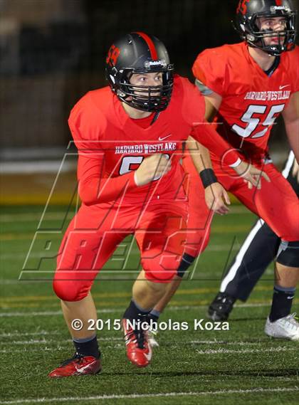 Thumbnail 1 in Harvard-Westlake vs. La Serna (CIF SS Playoffs) photogallery.