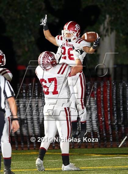 Thumbnail 1 in Harvard-Westlake vs. La Serna (CIF SS Playoffs) photogallery.