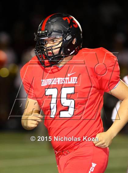 Thumbnail 2 in Harvard-Westlake vs. La Serna (CIF SS Playoffs) photogallery.