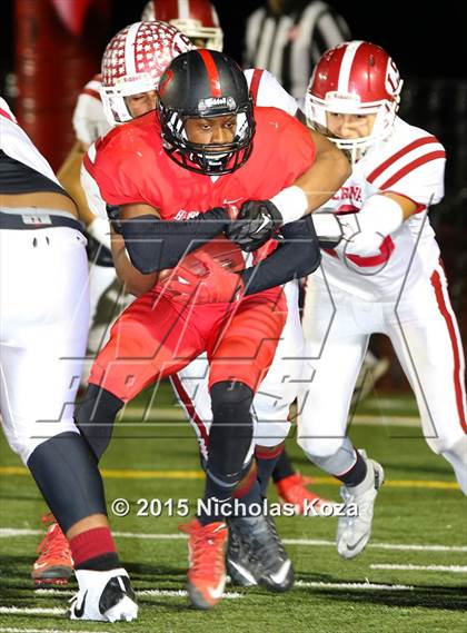Thumbnail 2 in Harvard-Westlake vs. La Serna (CIF SS Playoffs) photogallery.