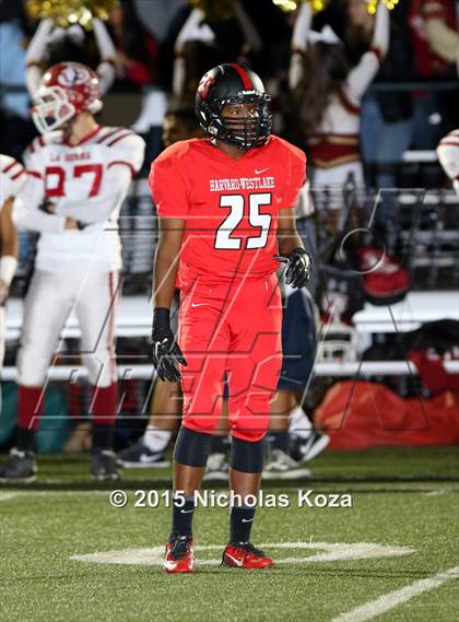 Thumbnail 2 in Harvard-Westlake vs. La Serna (CIF SS Playoffs) photogallery.