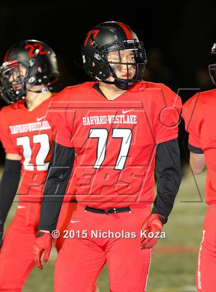 Thumbnail 1 in Harvard-Westlake vs. La Serna (CIF SS Playoffs) photogallery.