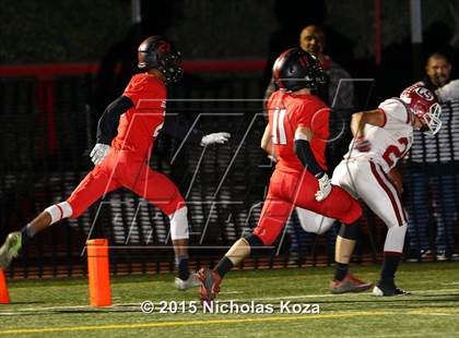 Thumbnail 2 in Harvard-Westlake vs. La Serna (CIF SS Playoffs) photogallery.