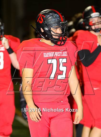 Thumbnail 2 in Harvard-Westlake vs. La Serna (CIF SS Playoffs) photogallery.
