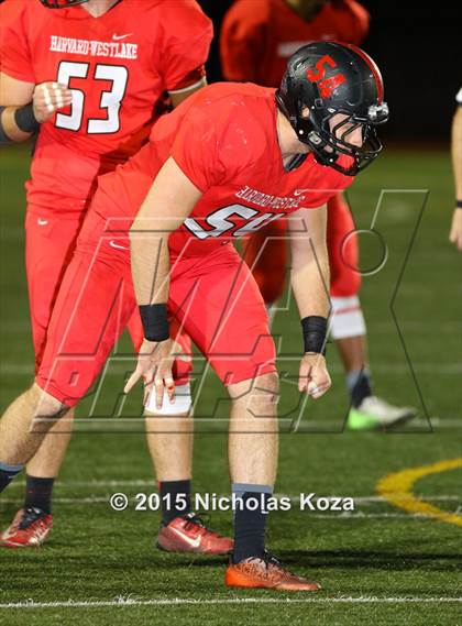 Thumbnail 2 in Harvard-Westlake vs. La Serna (CIF SS Playoffs) photogallery.