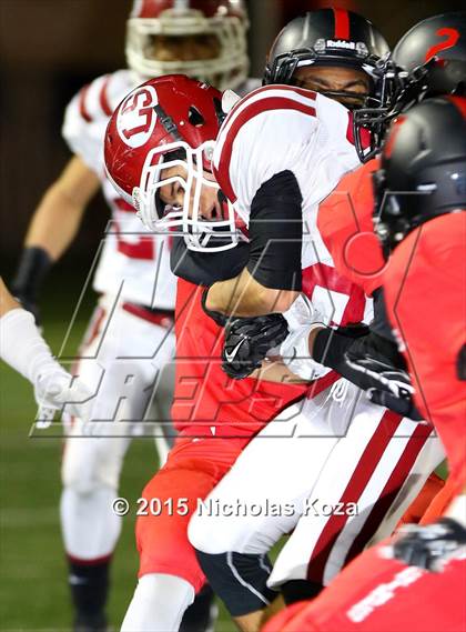 Thumbnail 3 in Harvard-Westlake vs. La Serna (CIF SS Playoffs) photogallery.