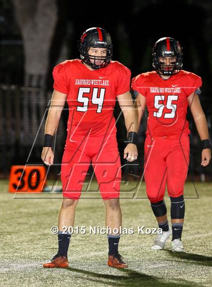 Thumbnail 2 in Harvard-Westlake vs. La Serna (CIF SS Playoffs) photogallery.